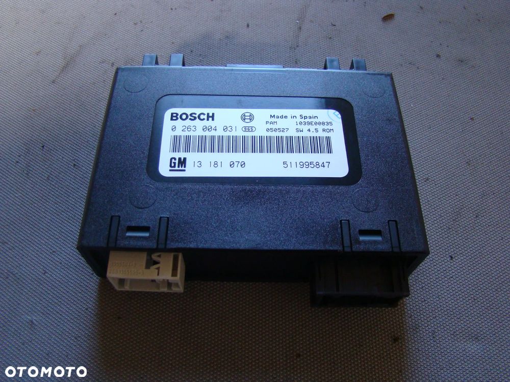 OPEL VECTRA C SIGNUM MODUŁ STEROWNIK SYSTEMU PARKOWANIA PDC - 1