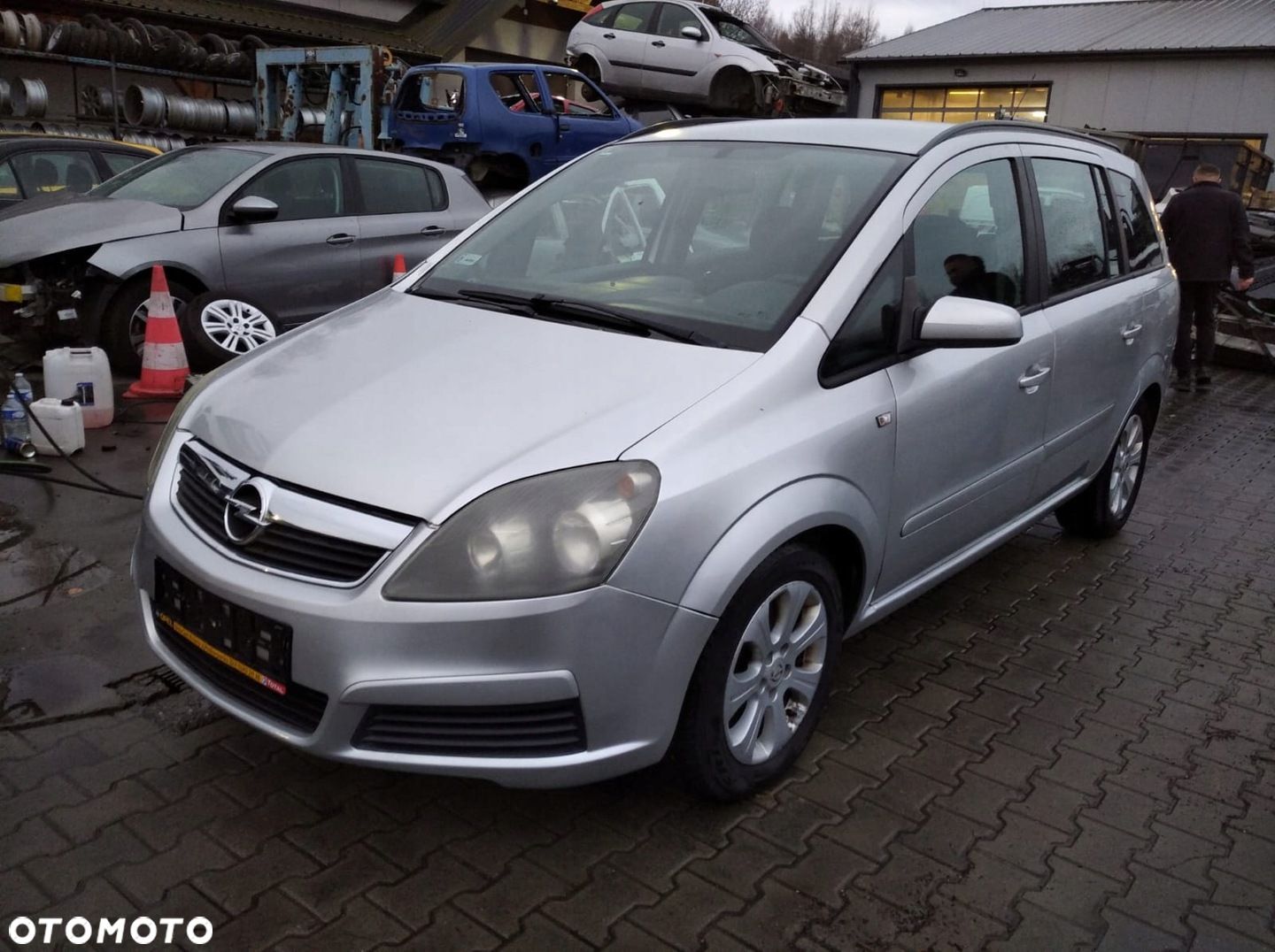 OPEL ZAFIRA B II 05- KOŁA ZIMOWE FELGI ALUMINIOWE 16 5x110 205/60R16 KPL - 1
