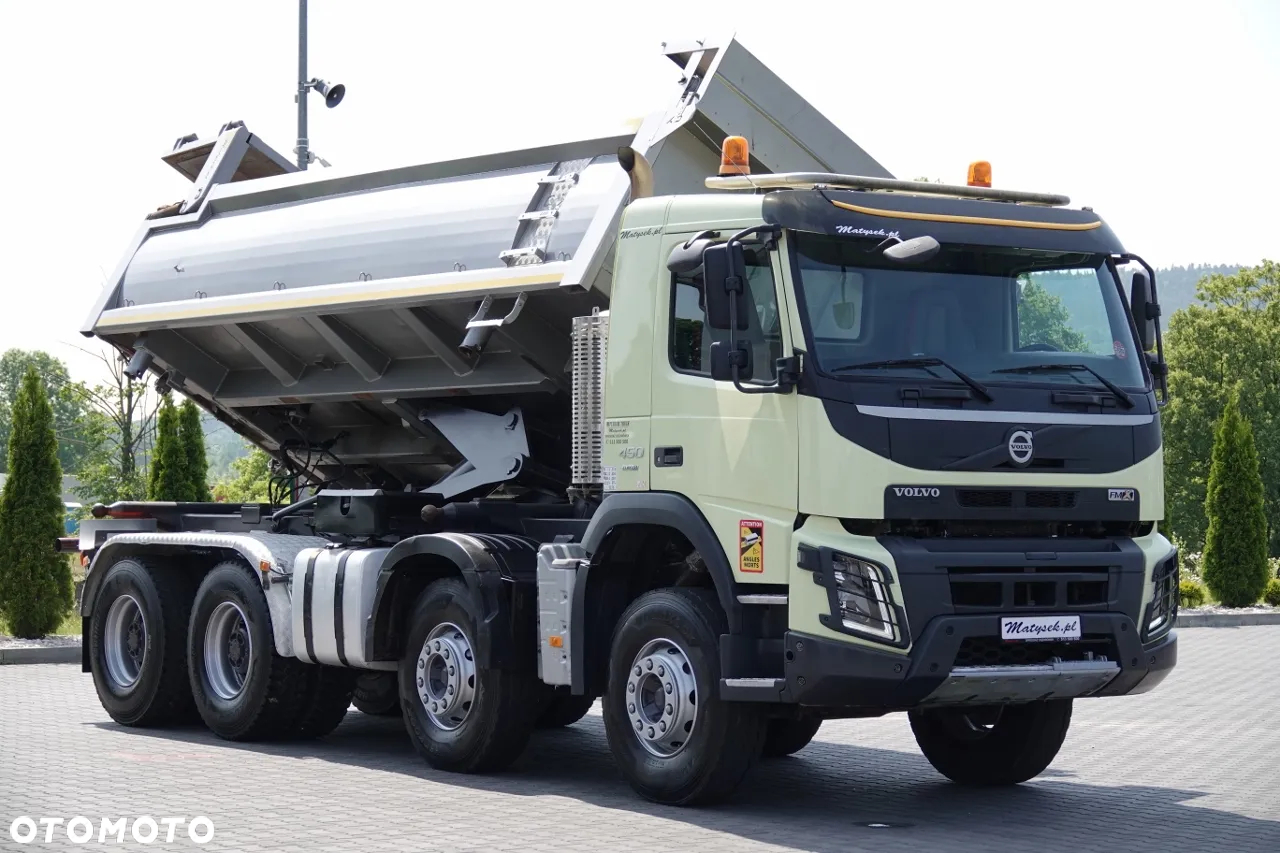 Volvo FMX 450 / 8X4 / WYWROTKA 2 STRONNA  / HYDROBURTA / HYDROKLAPA / BODRMATIC / I-SHIFT/ EURO 6 - 9
