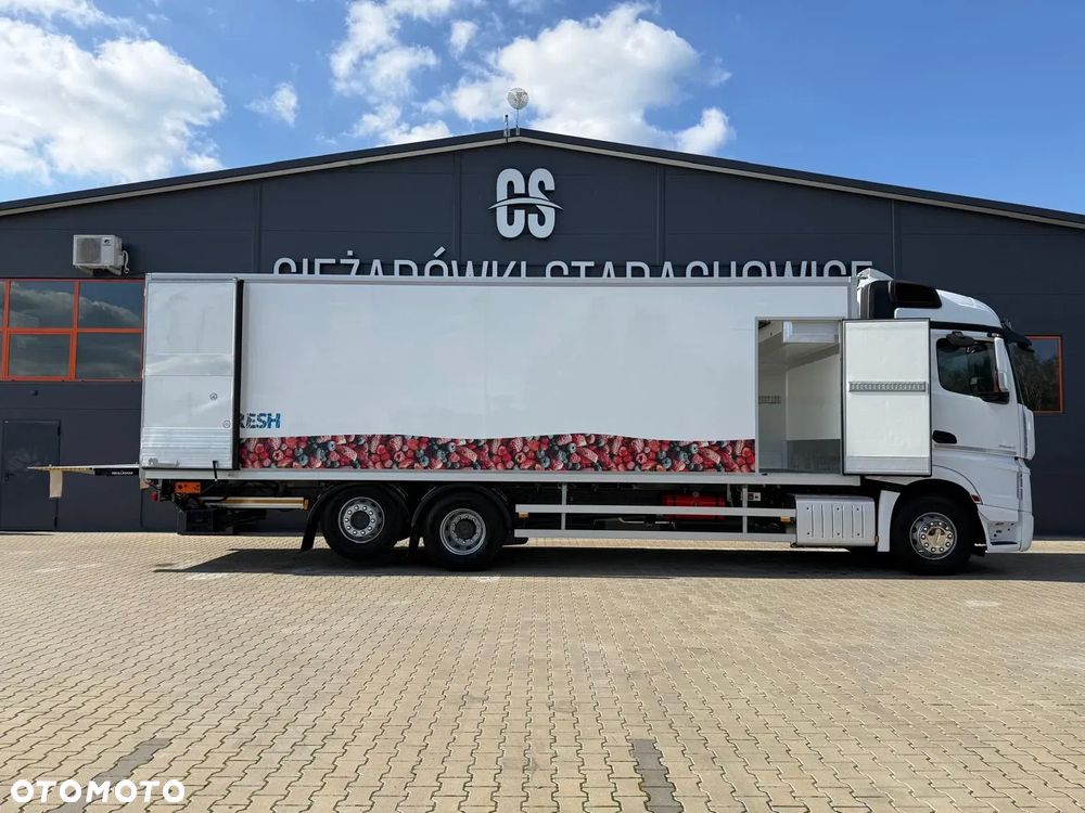 Mercedes-Benz Actros 2542 // chłodnia z windą // 22 Epal // E6 // 6x2 // kühlkoffer, refrigerated box, fridge, рефрижераторный фургон - 12