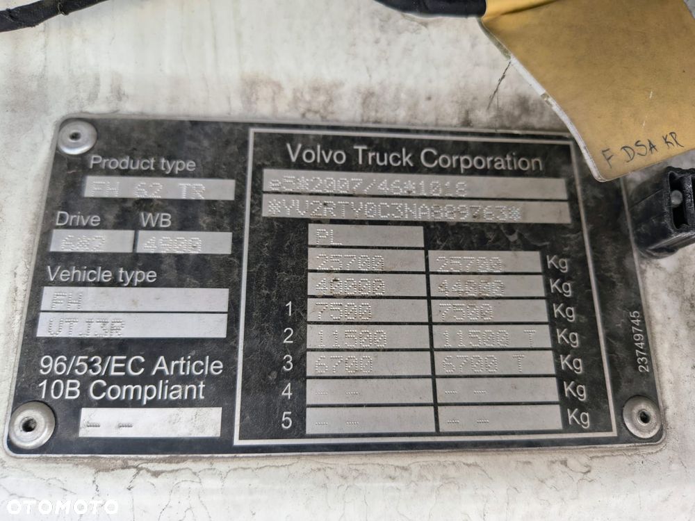 Volvo FH 460/ LOW DECK / PRZYCZEPA WECON / TANDEM BDF / MEGA / - 22