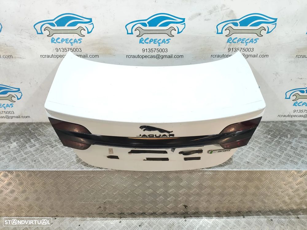 Porta Tampa Mala Jaguar XF 1 I X250 Facelift Câmara Fecho Puxador - 4