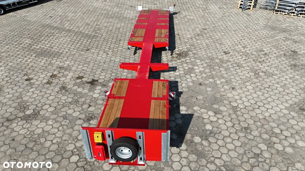 Inny TELEMEGA - naczepa platforma rozciągana - koła 17,5 12T! - kontenery - maszyny ADR EX III - 14