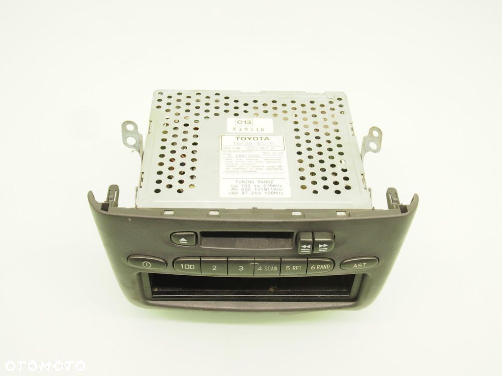 RADIO KASETA  TOYOTA YARIS I 8612052021 - 8