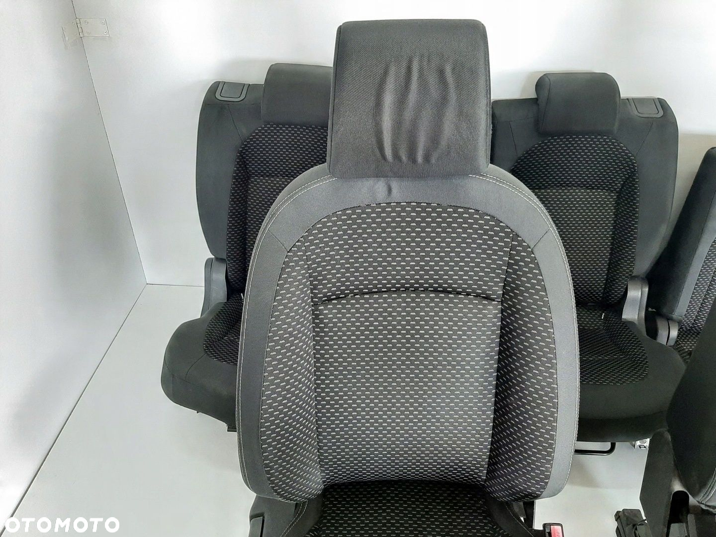 NISSAN QASHQAI 2 J10 08R FOTELE KANAPA 3RZAD KPL - 3