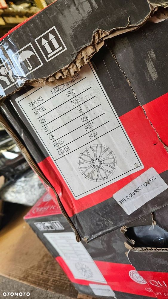 felga aluminiowa via sff02 20'' 8,5j et35 5x112 cb 66,6 - 16