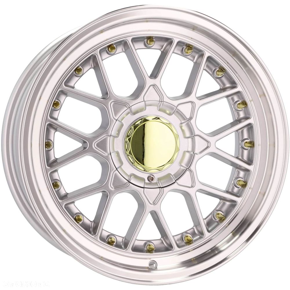 4x Felgi 17 m.in. do BMW 3 E36 E46 5 E39 E60 E61 7 E32 E38 E65 E66 E67 E68 BBS Style - HX025 (LU1880 - 4