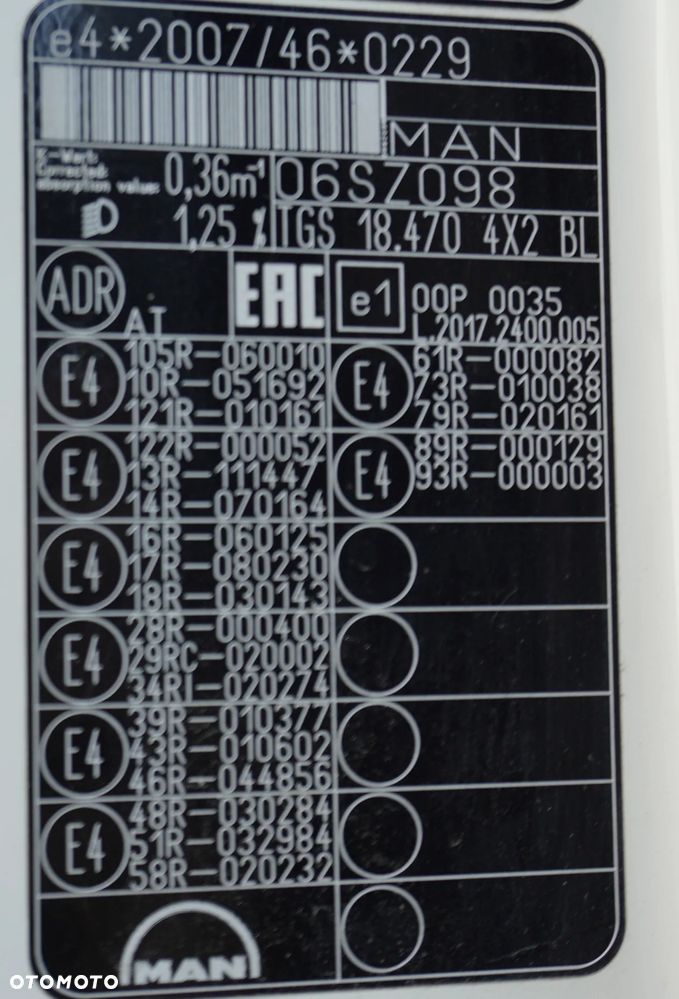 MAN TGS 18.470 / ADR AT / Rama 745 cm / kab. syp._258964 - 19