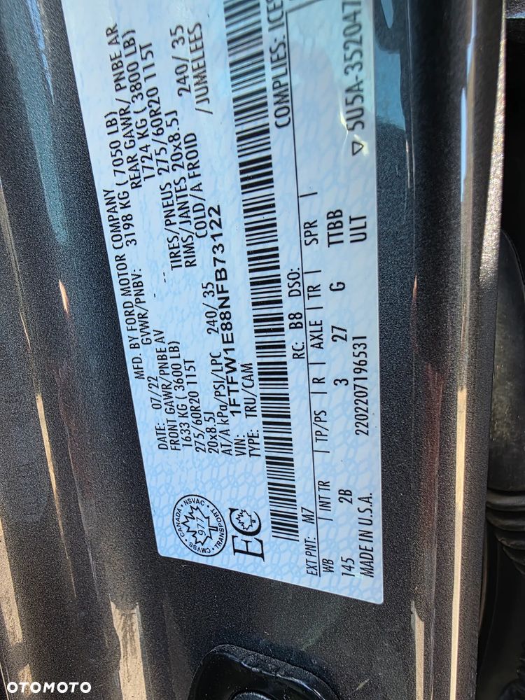 Ford F150 - 20