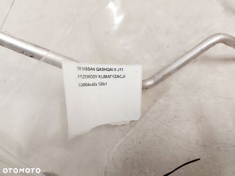nissan qashqai 2 ii j11 1.5 dci przewód wąż klimatyzacji rurka 924804ea0a - 5