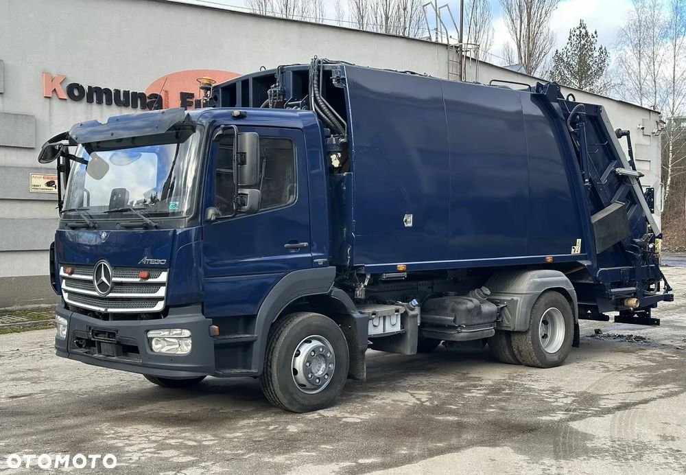 Mercedes-Benz Atego 1624 śmieciarka 2 komory NTM 15m3 EURO 6