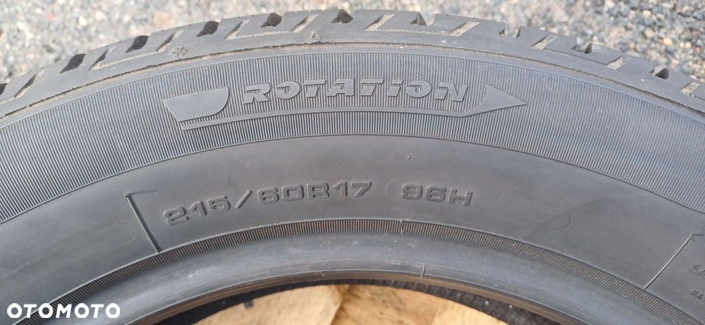 215/60R17 96H FULDA , dwie używane opony zimowe. - 6