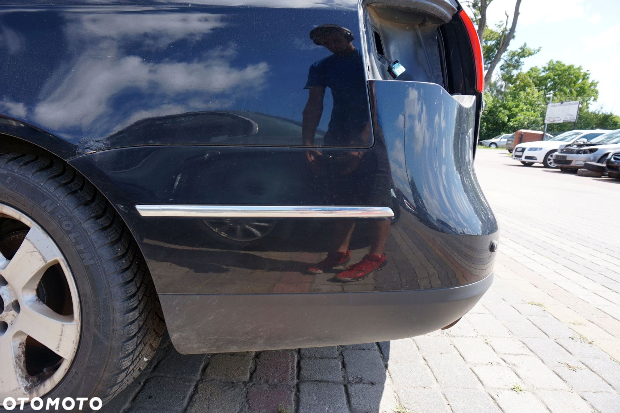 ZDERZAK TYLNY PDC PASSAT B6 KOMBI LC9X  CZARNY VOLKSWAGEN 2005-2010 - 3