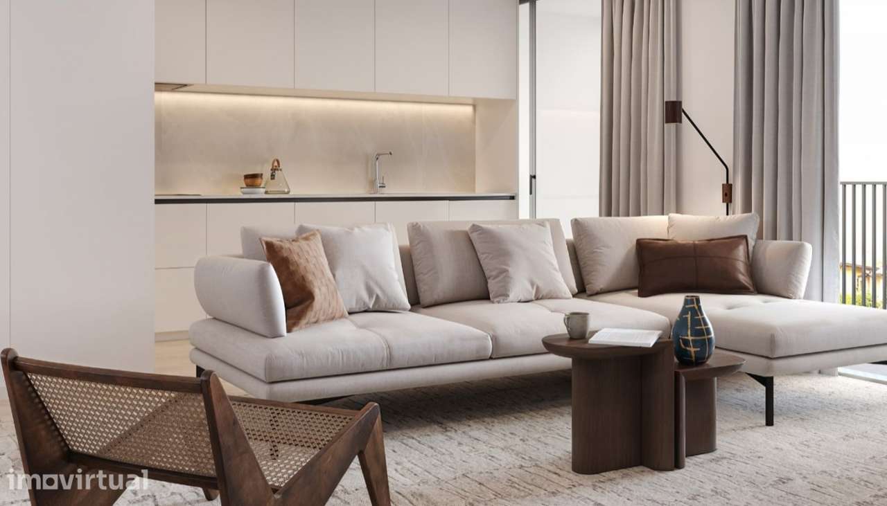 Apartamento T2 com varanda no Boutique Residences, Matosinhos - Grande imagem: 2/17