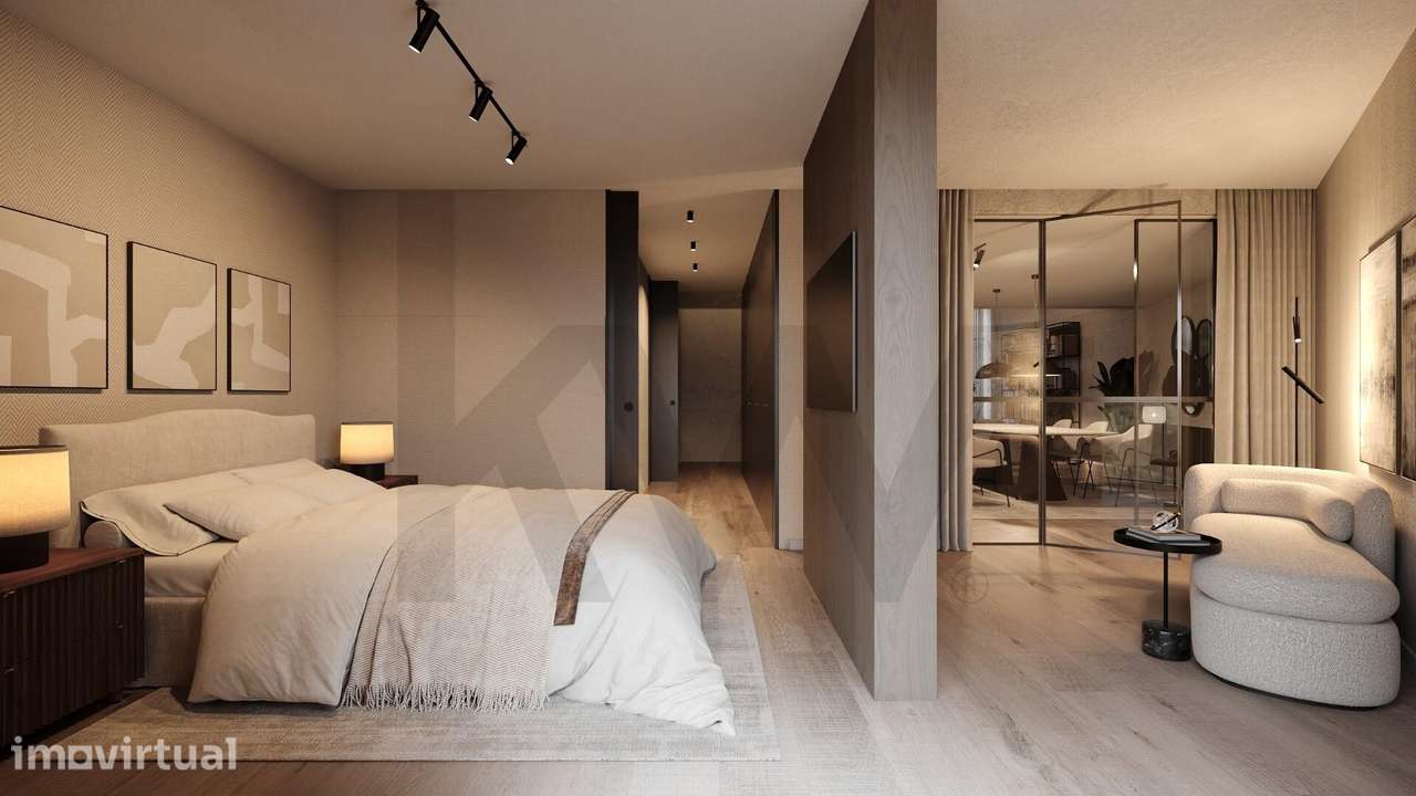 Apartamento T2 totalmente remodelado, com 140 m2 e duas suítes - Grande imagem: 3/5