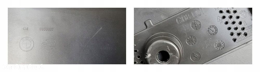 ZDERZAK TYŁ DOKŁADKA SPOILER BMW iX3 G08 LCI LIFT 2021- SOPHITO GREY - 16