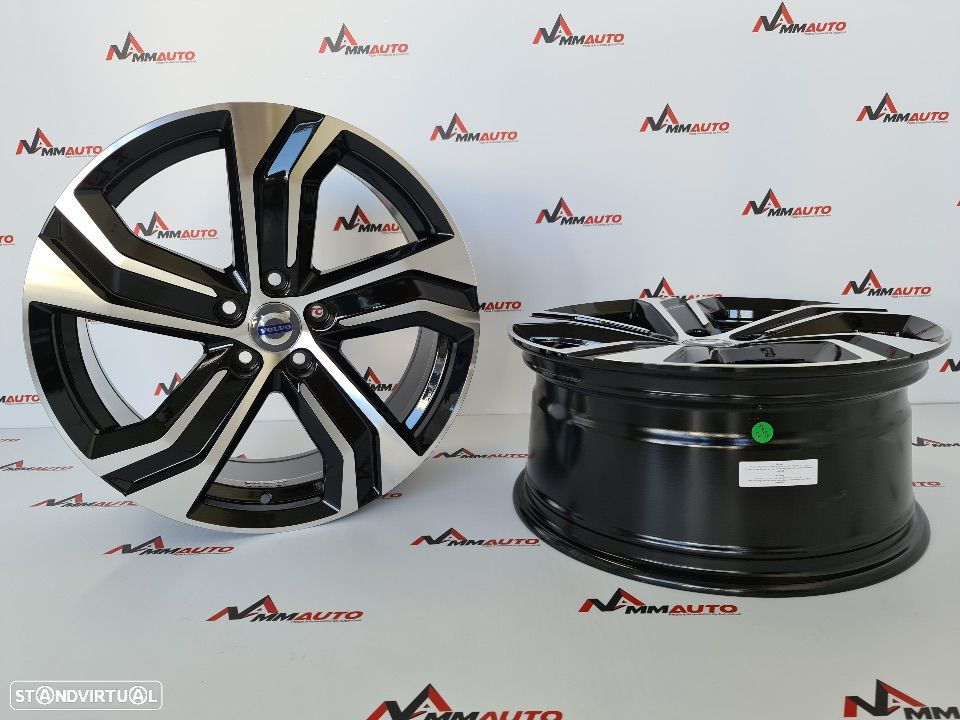 Jantes Volvo XC90 2020 Preto Polido 18 - 3