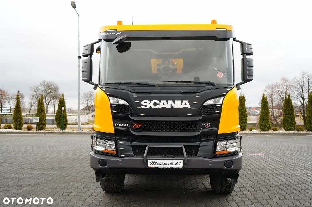 Scania P 450 XT  / 8x6 / WYWROTKA TYLNOZSYPOWA / OPTICRUISE / OPONY 100% /  EURO 6 - 12