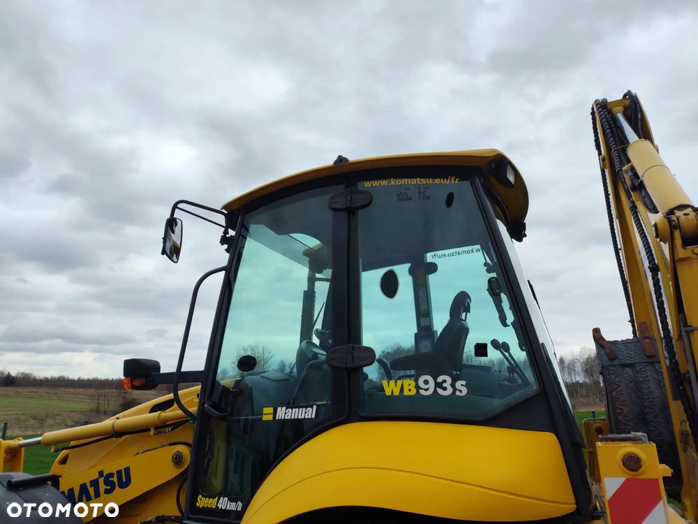 Komatsu Komatsu WB93 S5 / RÓWNE KOŁA / SPROWADZONA / KOPARKO-ŁADOWARKA / - 9