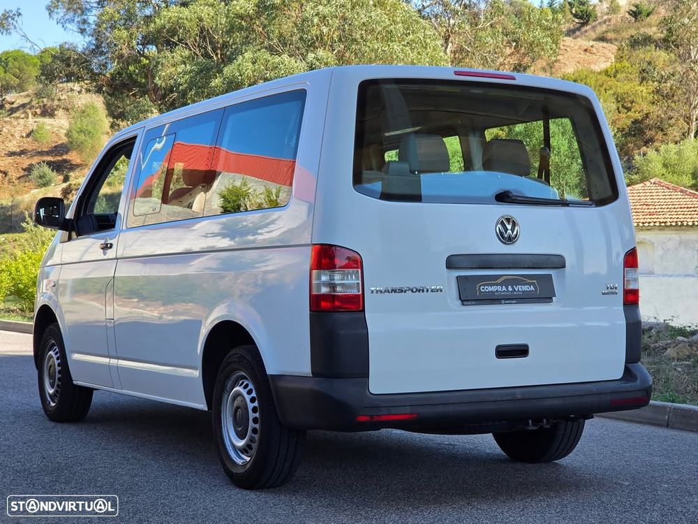 VW Transporter 2.0 TDi 114 Extra AC T.Crianças BlueMotion - 5
