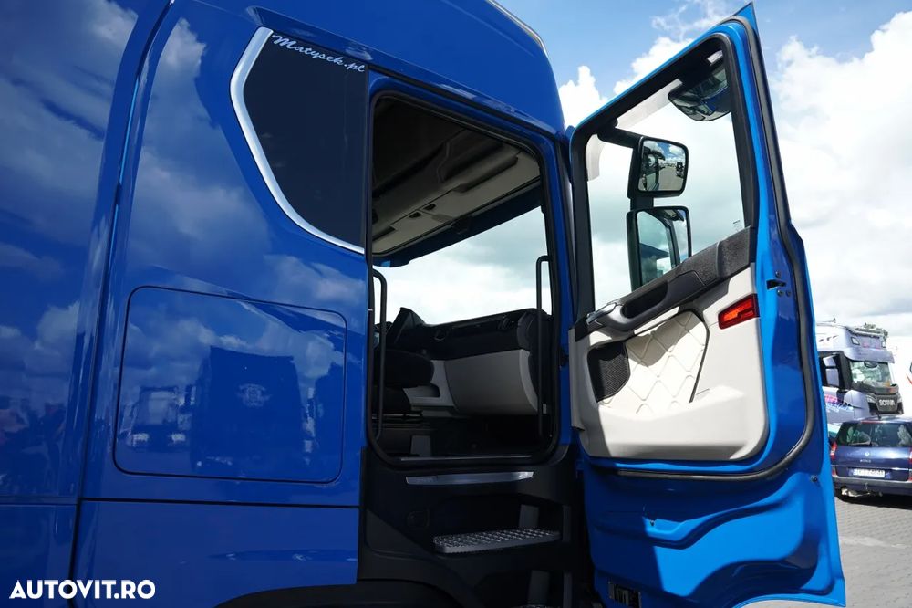 Scania S 580 / V8 / 6x2 / PUSHER / RETARDER / I-PARK COOL / FULL AIRMATIC / JANTE ALIAJ / EURO 6 / - 36