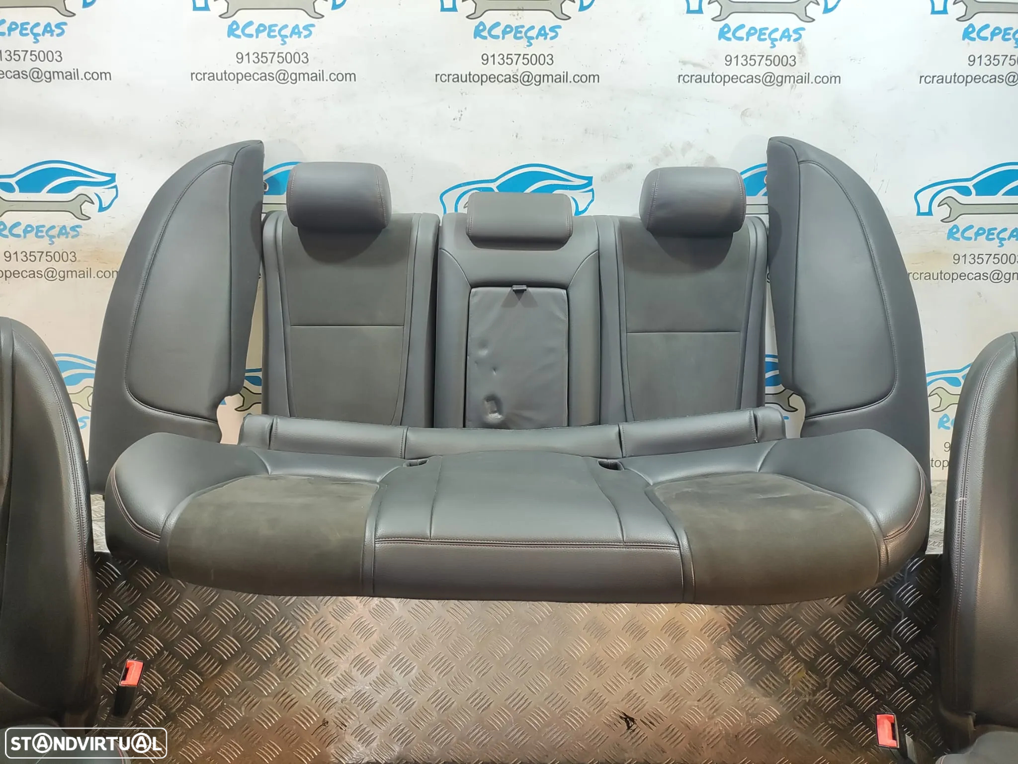 Conjunto Bancos em Pele Elétricos Jaguar XF X250 - 13