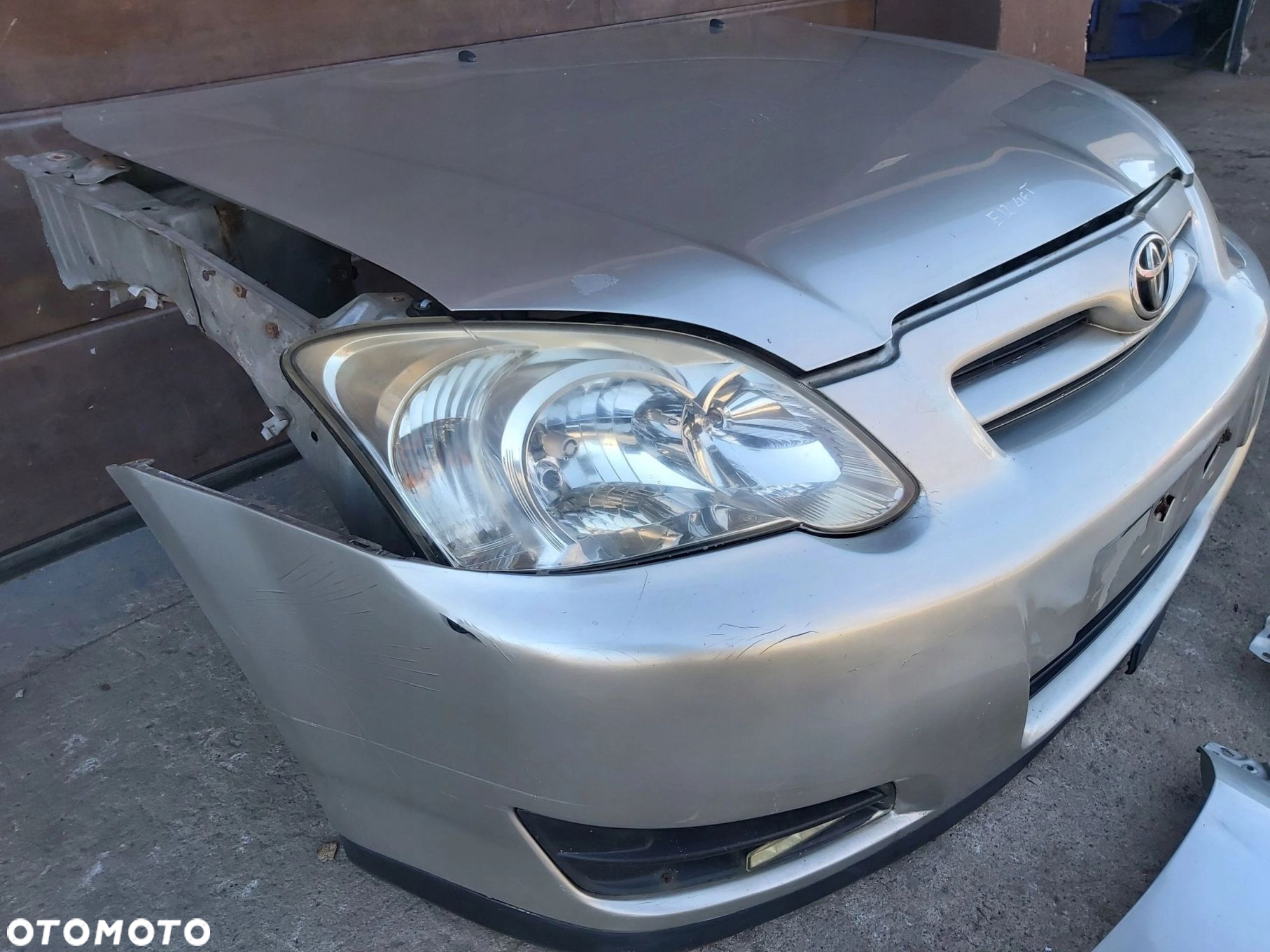 Toyota Corolla E12 Lift kompletny przód zderzak maska błotnik lampa pas EU - 3