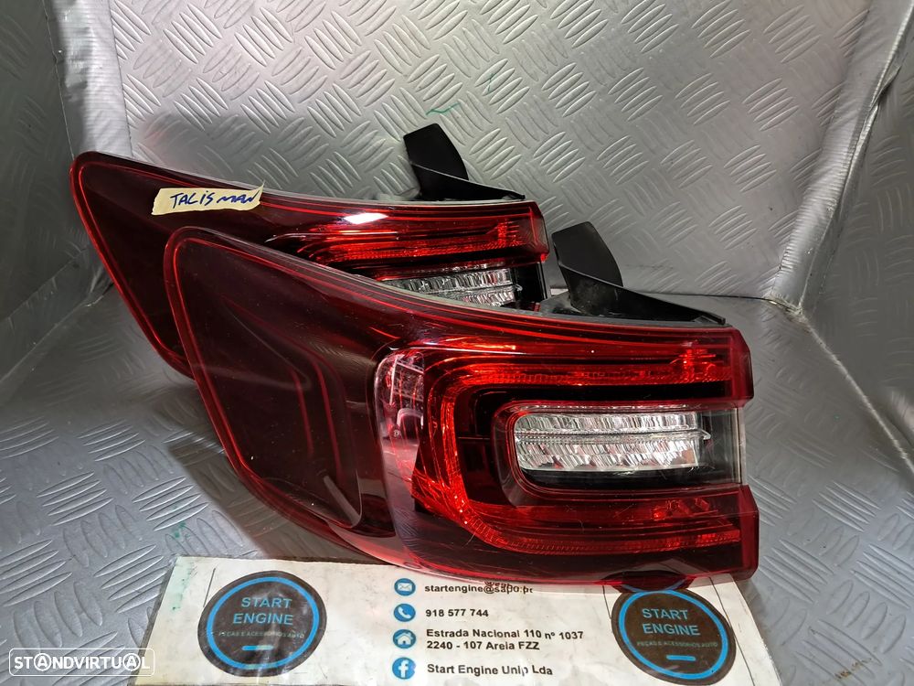 Farolim Farolins Renault Talisman do canto e mala em carrinha - 1