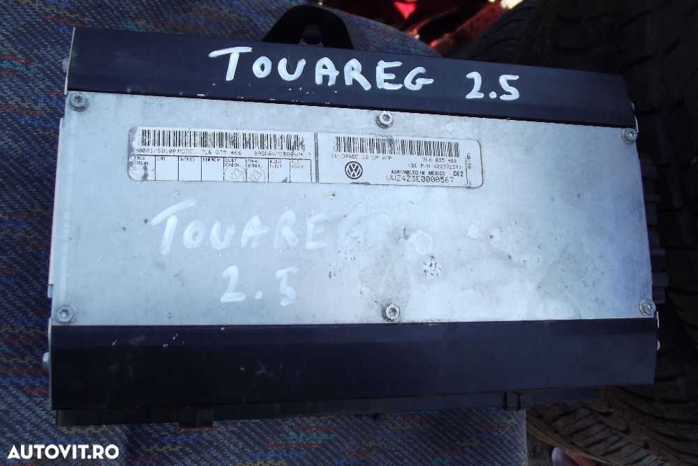 Amplificator Sunet VW Touareg 7L amplificator audio statie dezmembrez - 1