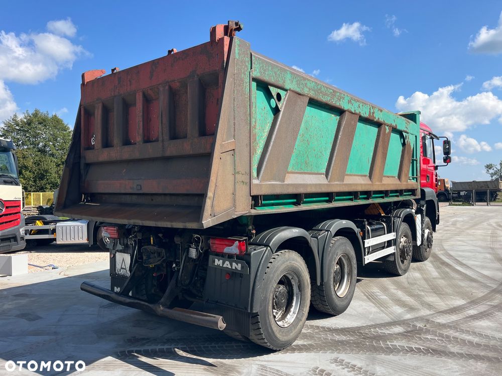 MAN Tga 41.410 Napędy 8x6 Wywrotka 3 stronna Duży Kipper Klima Cała Na Resorze ( Scania Arocs Volvo) - 5