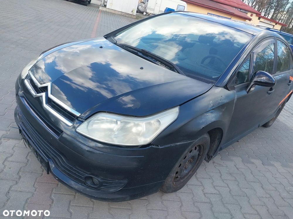 Citroen C4 I przedlift silnik 1.6 16v NFU 109 KM 10FX5G TU5JP4 skrzynia biegów drzwi maska zderzak klapa błotnik EXL belka szyba listwa panel podsufitka podszybie ramiona wycieraczek osłona zwrotnica mcperson pompa tłumik półoś czujniki parkowania moduł hak holowniczy kompletny zacisk CAŁY NA CZĘŚCI - 6