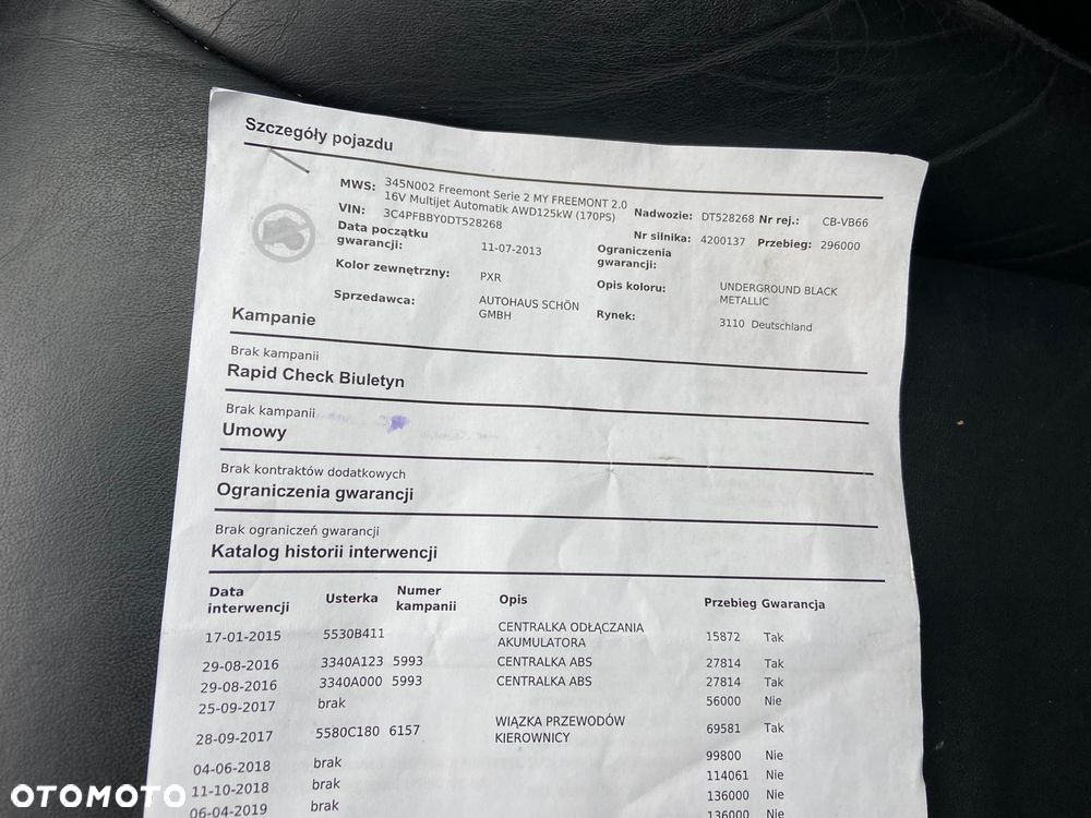 Fiat Freemont 2.0 Multijet 16V DPF Automatik Allrad My - 35