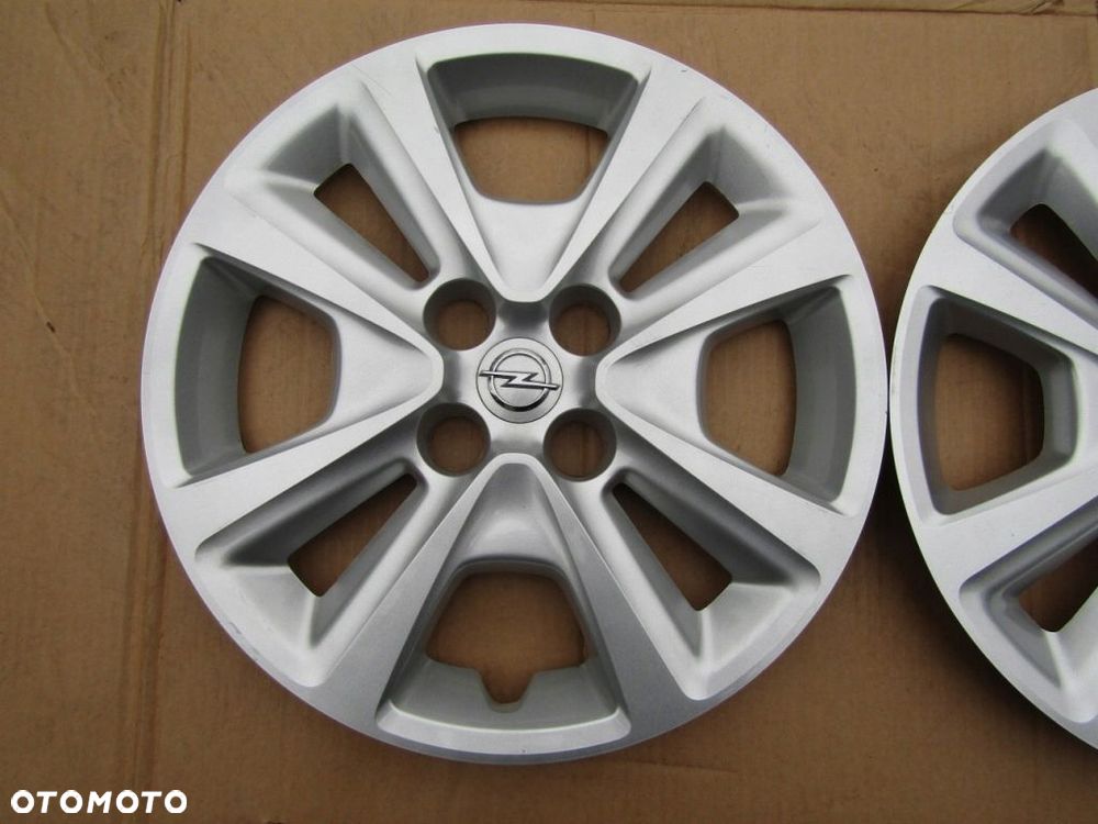 1x Kołpak Strukturalny 15 Opel Corsa D E Adam Meriva 4x100 / oryginał - 1