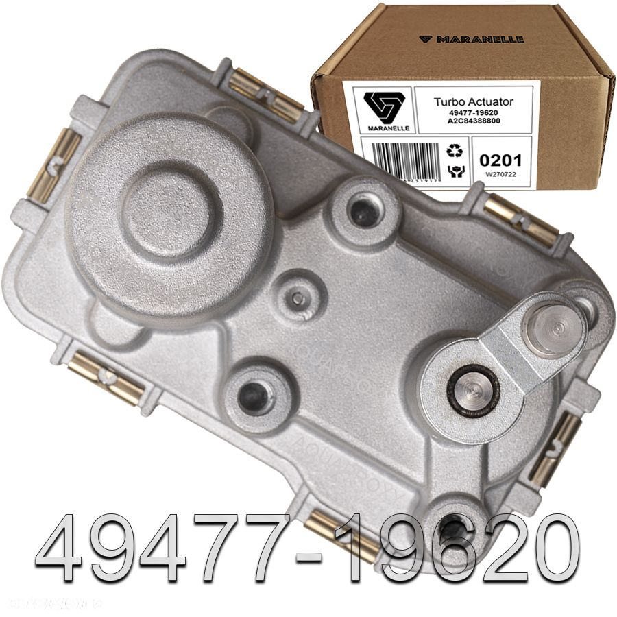 Sterownik nastawnik 49477-01214 turbiny Jaguar: XF - 2.2 D - 4