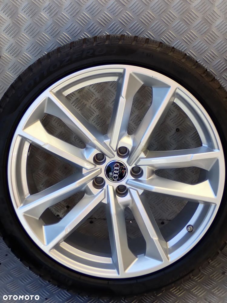 KOŁA FELGI ALUMINIOWE AUDI 9JX21  ET 35  5X112  4G8601025AQ/ AR/AS/BF   Z OPONAMI ZIMA PIRELLI 275/35/21 - 4
