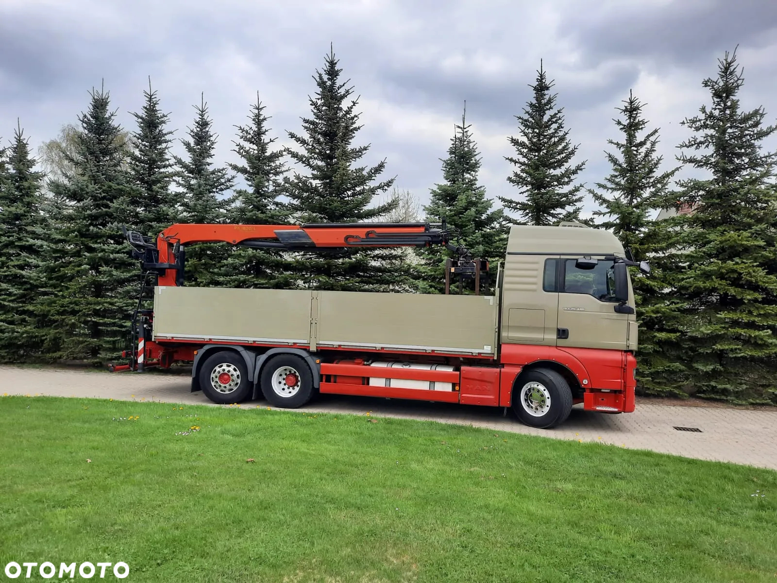 MAN TGX 26.480 z HDS Palfinger PK 18001L / 3-oś skrętna - 11