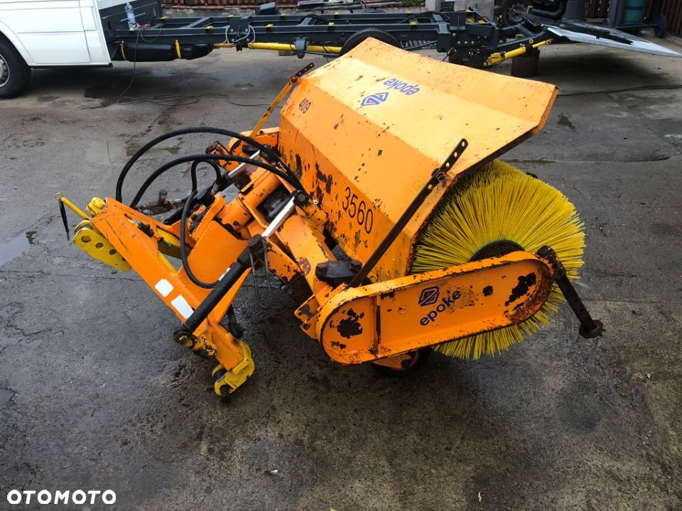 Zamiatarka odśnieżarka szczotka hydrauliczna do liści błota śniegu Epoke Kubota Iseki - 5
