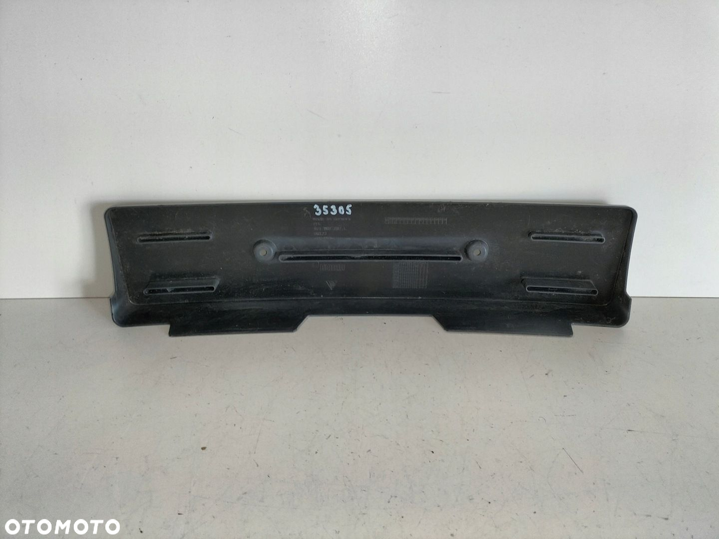 Podkładka pod tablicę rejestracyjną przód PORSCHE PANAMERA II 971 16- - 5