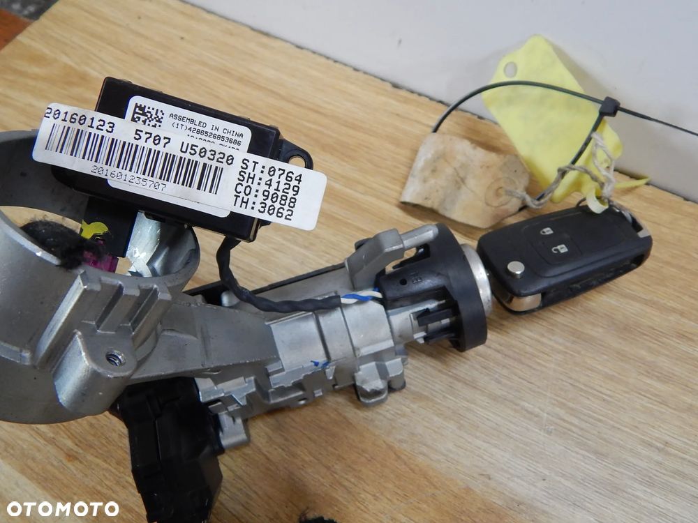 Zestaw startowy sterownik stacyjka 1.6 cdti  Opel MOKKA I A zafira astra corsa meriva Trax 12-18  Łuków części - 10