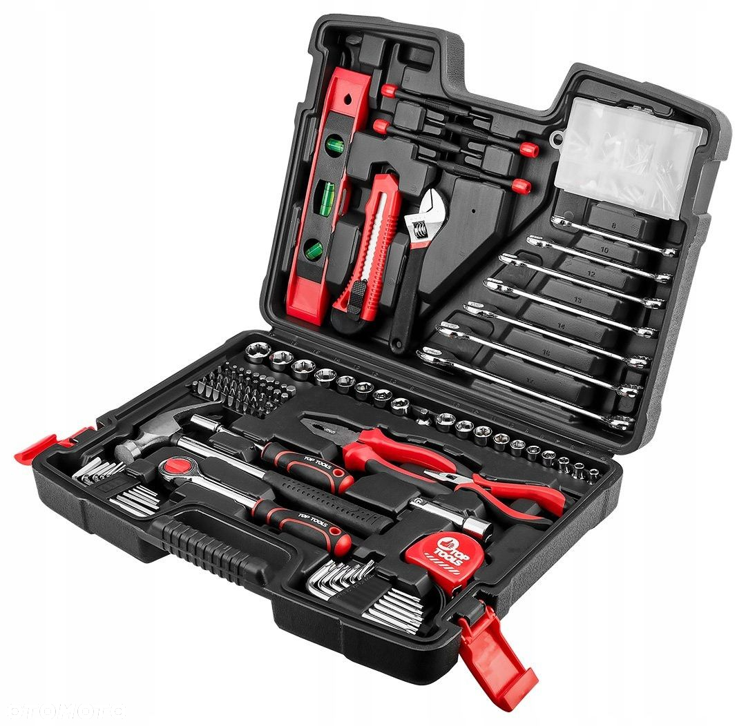 ZESTAW KLUCZE NASADOWE 1/4" 3/8" 194EL NARZĘDZI WALIZKA 38D545 TORX NASADKI - 2