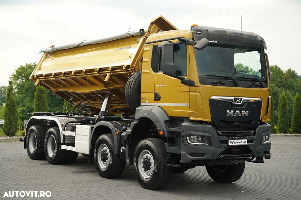 MAN TGS 41.480 / 8X6 / BASCULATOR 3 LATE / BORDMATIC / KH KIPPER / AUTOMAT / NOU / 2026 / - 10