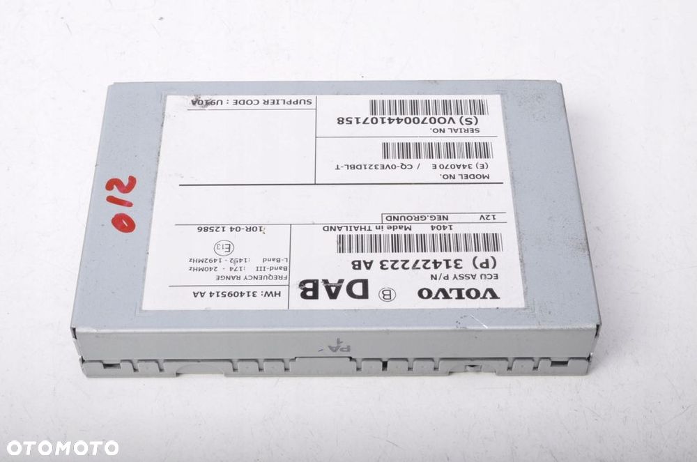 VOLVO S60 II V60 TUNER RADIA 31427223 - 1