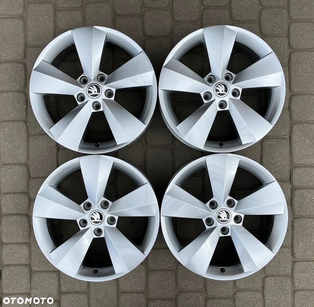 ORYGINALNE ALUFELGI 17 FELGI ALUMINIOWE ALUSY VW SKODA SEAT AUDI 5x112 ET38 6,5Jx17H2 R17 - 2