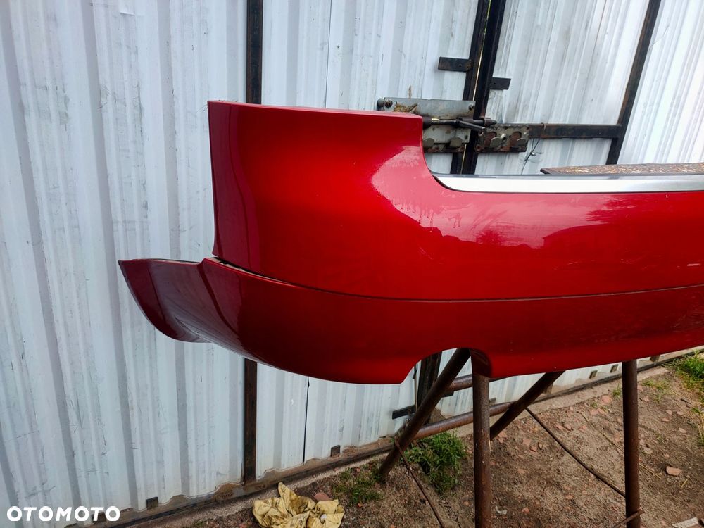 zderzak tył audi a4 b6 kombi kolor ly3c 2 rury - 2