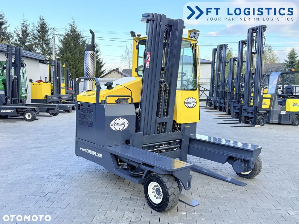 Combilift WÓZEK CZTEROKIERUNKOWY - WIELOKIERUNKOWY | COMBILIFT C4000 | DIESEL | TRIPLEX 5550MM | POZYCJONER WIDEL | WOLNY SKOK | NOWE OPONY | PO SERWISIE | STAN IDEALNY | Szeroka oferta wózków czterokierunkowych i bocznych, dopasowanych do różnorodnych potrzeb i zastosowań - 6