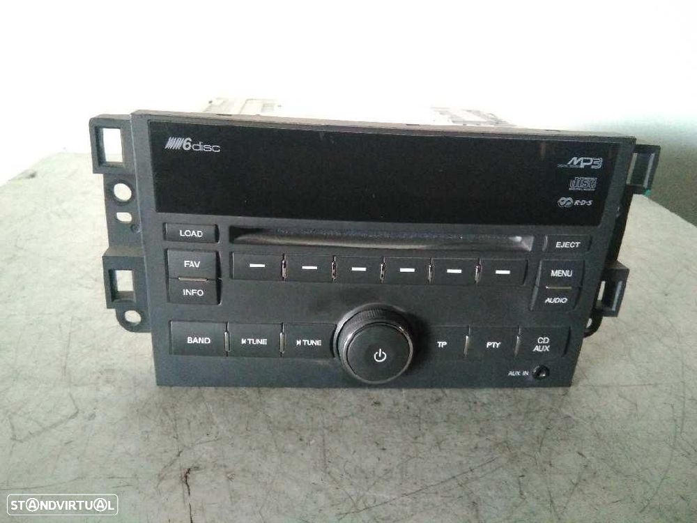 SISTEMA DE ÁUDIO RÁDIO CD CHEVROLET CAPTIVA - 1