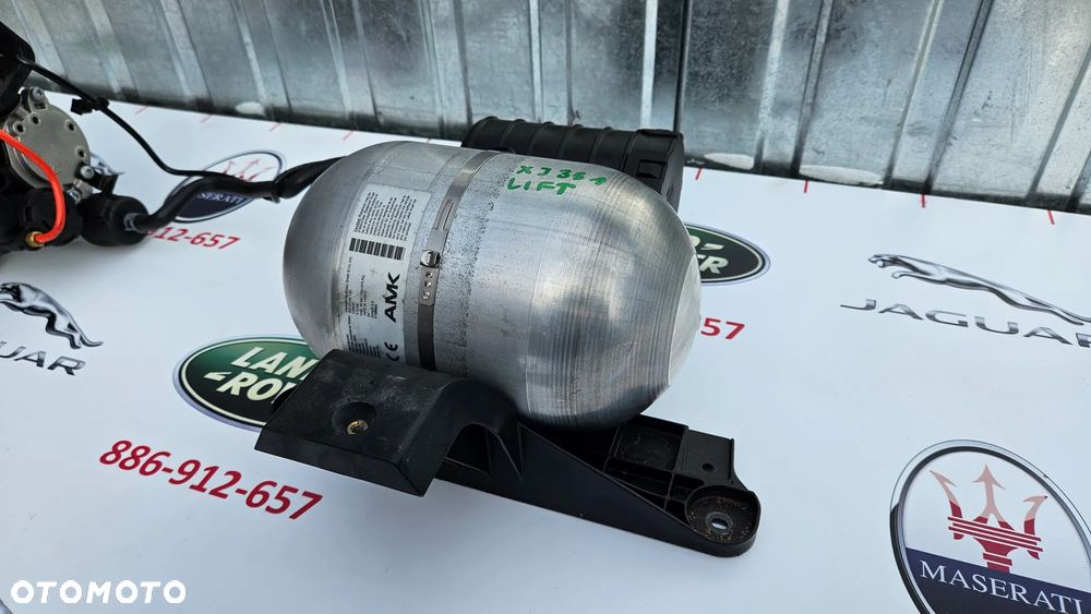 Jaguar XJ 351 LIFT 2015-2019 Kompletny kompresor zawieszenia NIVO Butla Blok zaworowy Sprężarka GW93-5B709-AB - 3