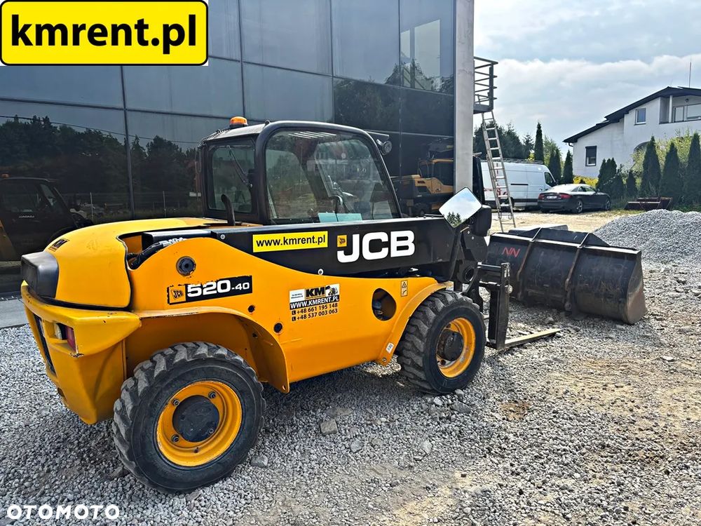 JCB 520-40 4WS ŁADOWARKA TELESKOPOWA 2020R | MANITOU MT 420 H, MANITOU BT 420, JCB 516-40, MERLO P 25.6, BOBCAT TL25.60, DIECI MINI AGRI 25.6, GENIE GTH-2506 - 23