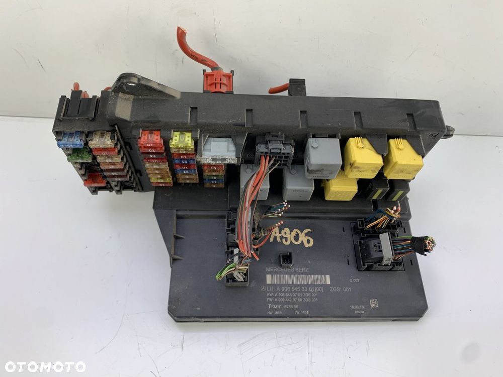 moduł komfortu bsi skrzynka bezpieczników sam sprinter w906 vw crafter 2006-2017 A9065453301 - 2