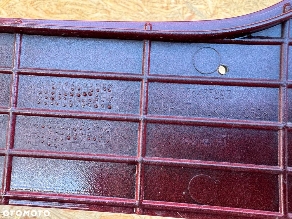 ZDERZAK PRZÓD PRZEDNI FORD KA MK2 II 2 08+ CZERWONY 735435897 ORYGINAŁ - 10